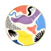 New Abstract Enamel Large Serving Dish, 30cm Middle Eastern Ingredients|Plates