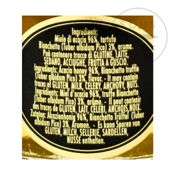 Outlet Acacia Truffle Honey, 120g Italian Ingredients|Vegetables