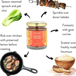 Best Aleppo Pepper - Pul Biber, 70g Middle Eastern Ingredients|Ingredients Brands