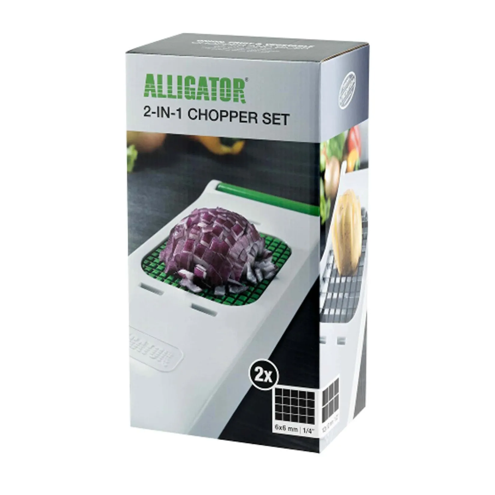 Hot Alligator 2-in-1 Original Chopper With Collector Kitchen Tools & Utensils