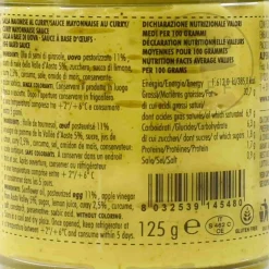 Outlet Curry Mayonnaise Sauce, 130g Ingredients Brands|Italian Ingredients