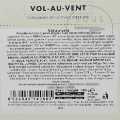 Discount Vol Au Vent, 180g Ingredients Brands|Italian Ingredients