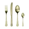 Discount Ambar Brushed Champagne Gold 4 Piece Place Setting Cutlery Set Cutlery|Tableware Brands