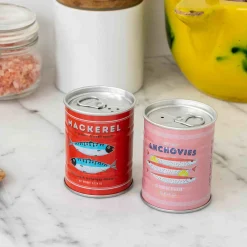 Discount Anchovies & Mackerel Salt & Pepper Shaker Set Table Setting|Kitchen Tools & Utensils