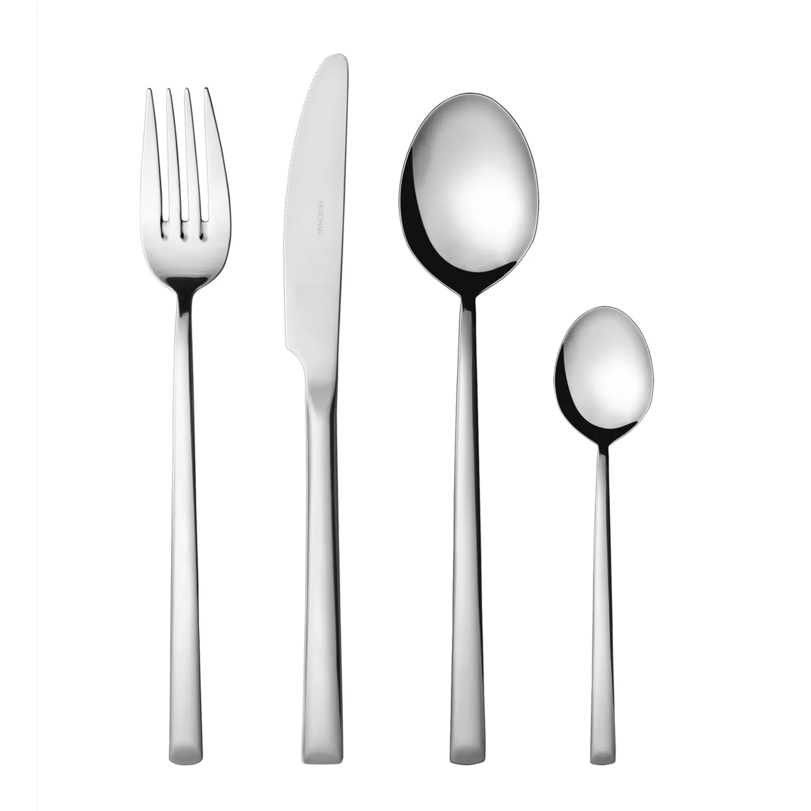 Arco Polished Stainless Steel 4 Piece Place Setting Cutlery Set Tableware Brands|Cutlery