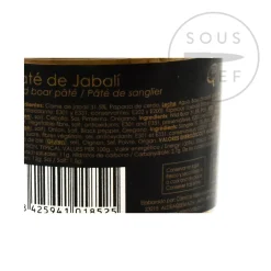 Clearance Wild Boar Pate, 100g Ingredients Brands|Spanish Ingredients