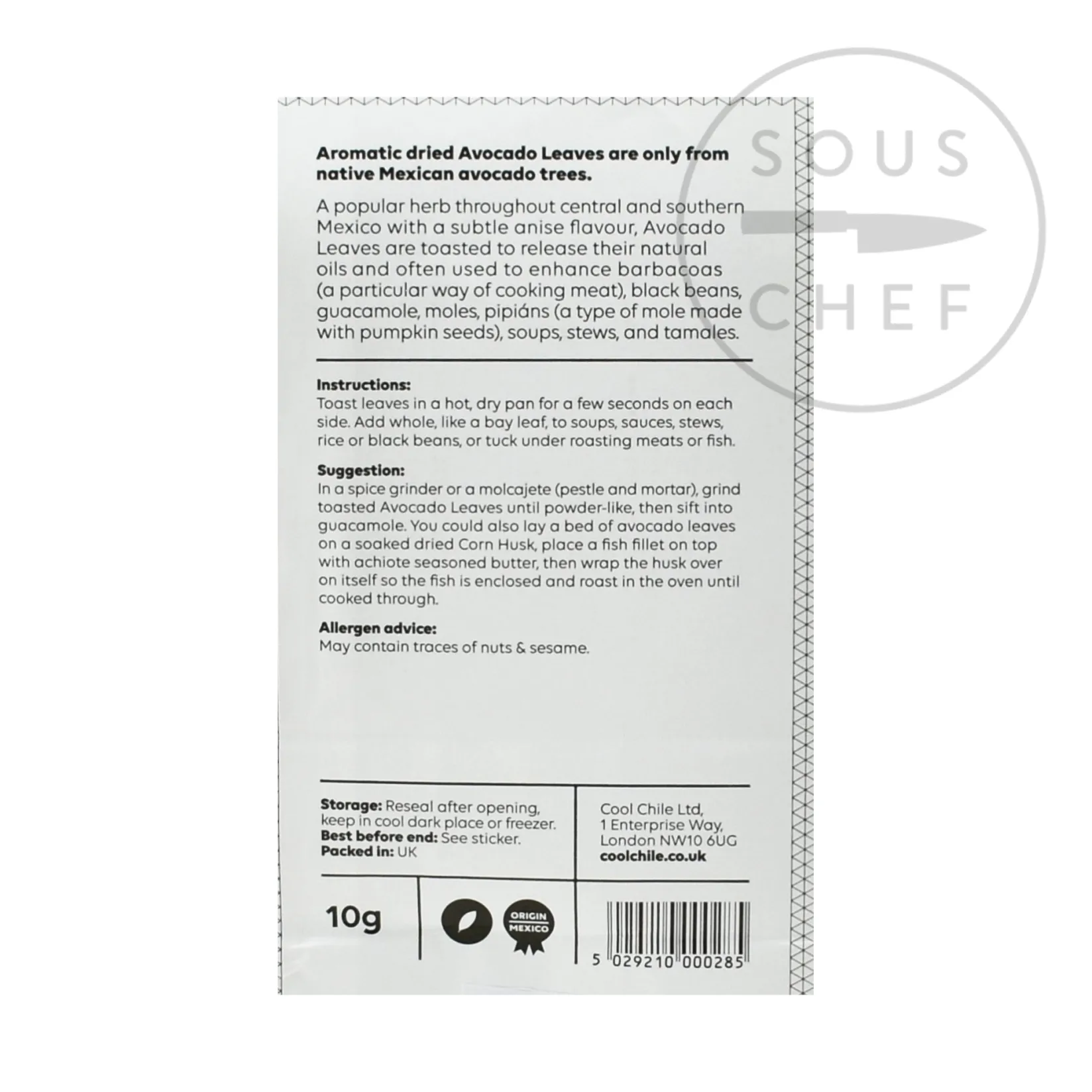 Sale Avocado Leaves, 10g Ingredients Brands|Mexican Ingredients