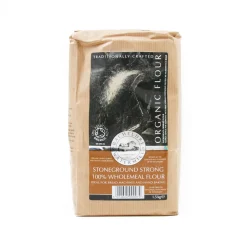 Best Bacheldre Organic Stoneground Strong Wholemeal Flour, 1.5kg Made In The Uk|Baking Ingredients