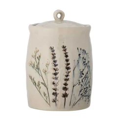 Discount Bea Floral Jar with Lid, 12cm Tableware Brands