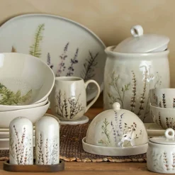 Hot Bea Floral Salt & Pepper Shaker Set, 12.5cm Table Setting|Tableware Brands