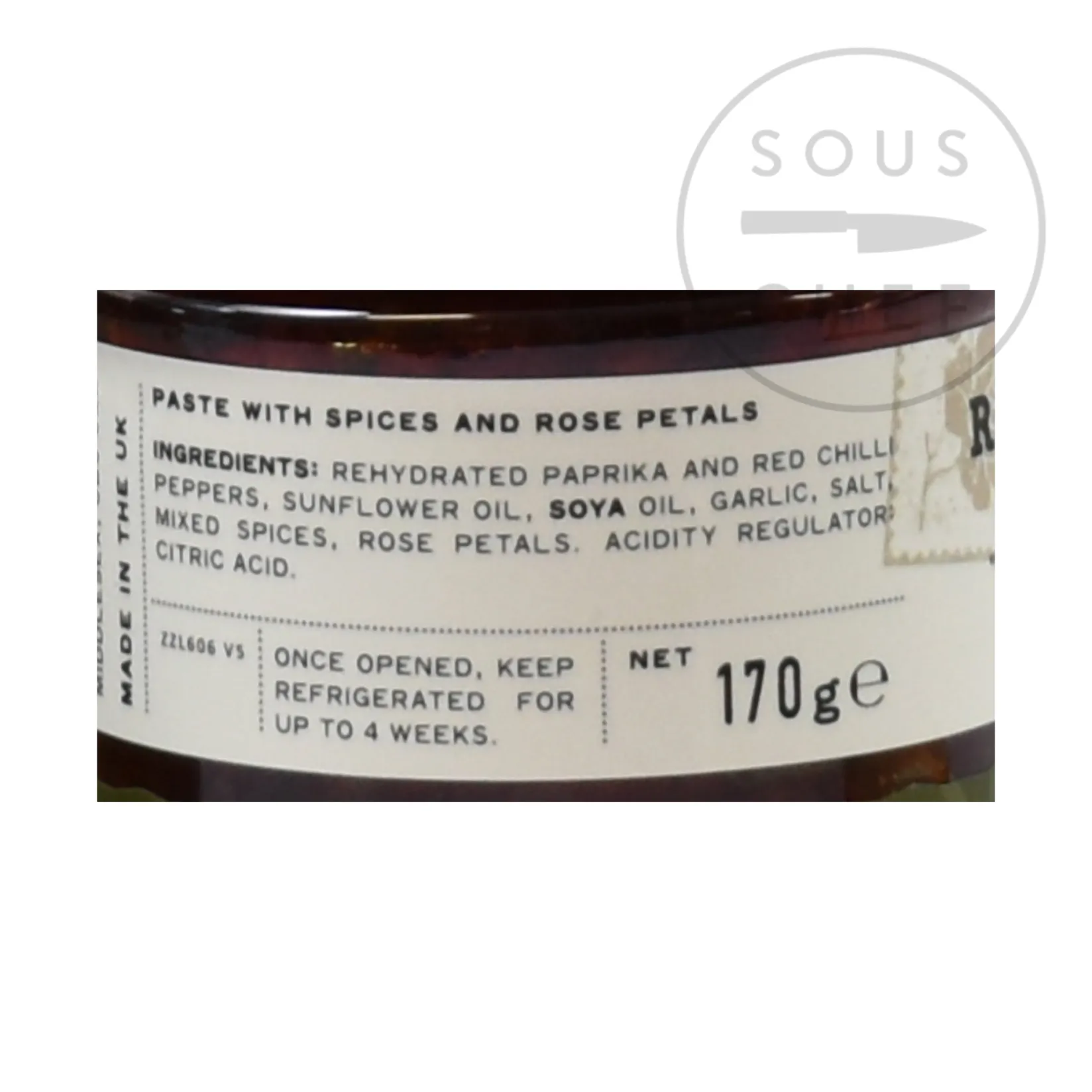 New Rose Harissa, 170g Middle Eastern Ingredients|Sauces & Condiments