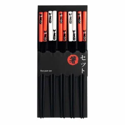 Outlet Black Cat Chopsticks Set, 5 Pairs Tableware Brands