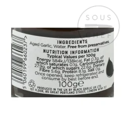 Black Garlic Paste, 100g Made In The Uk|Korean Ingredients