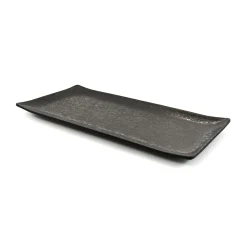 New Black Rectangle Serving Plate, 30x15cm Tableware Brands|Table Setting