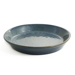 New Blue Glaze Wide Shallow Bowl Crockery & Dinnerware|Bowls