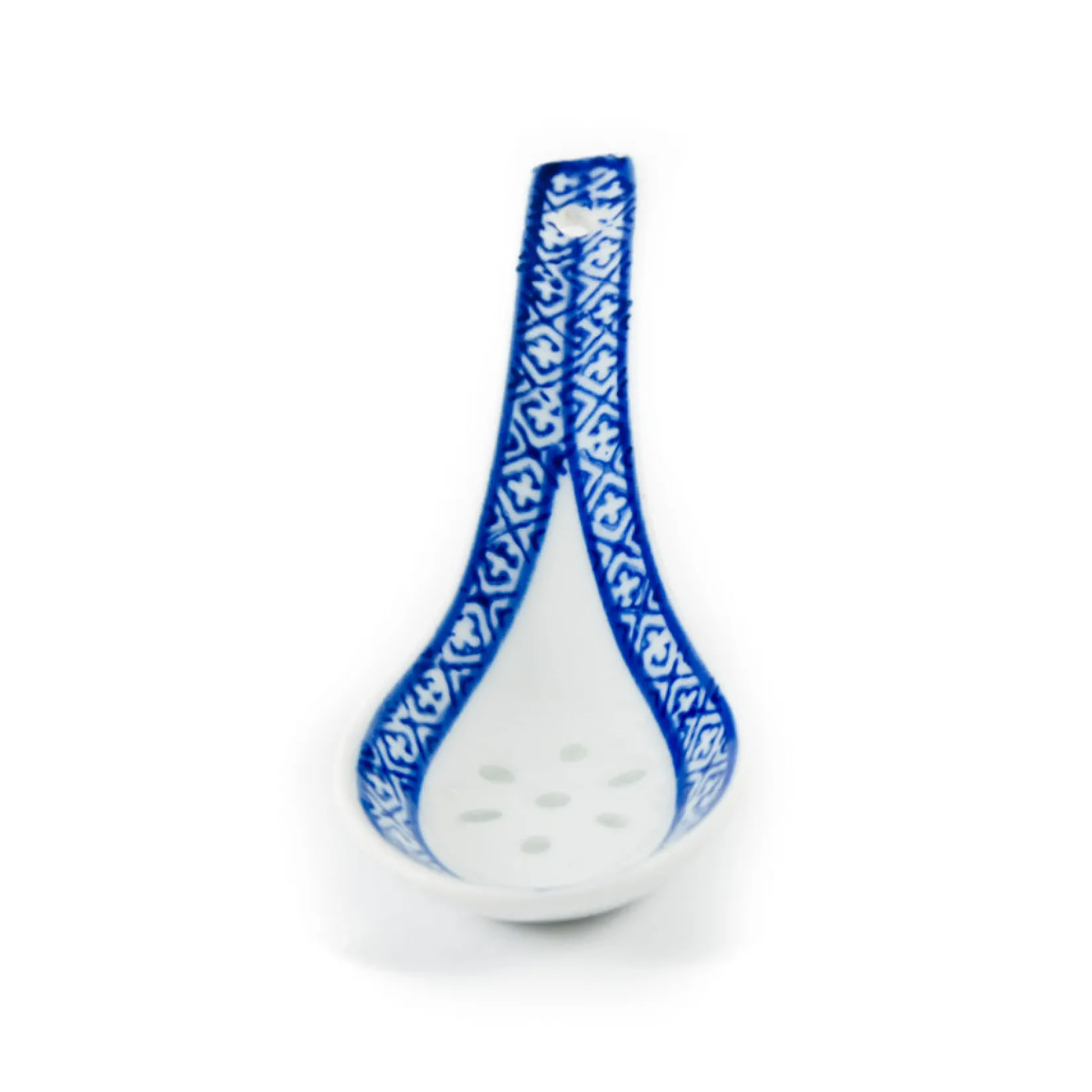 Best Blue Rice Pattern Rice Spoon, 14cm Tableware Brands|Chinese Ingredients