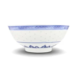 Discount Blue Rice Pattern Serving Bowl, 25.5cm Crockery & Dinnerware|Bowls