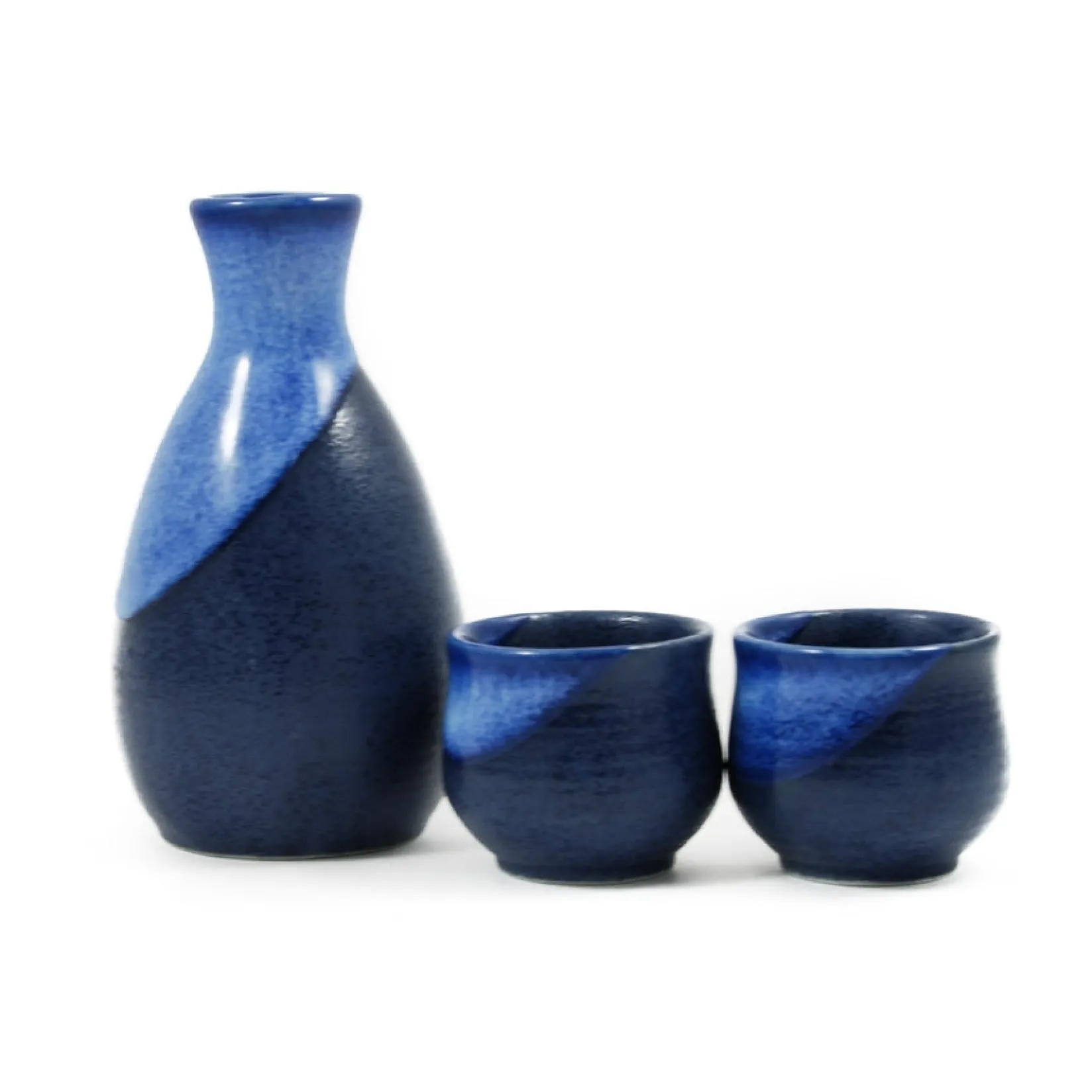 Hot Blue Sake Set Tableware Brands|Japanese Ingredients
