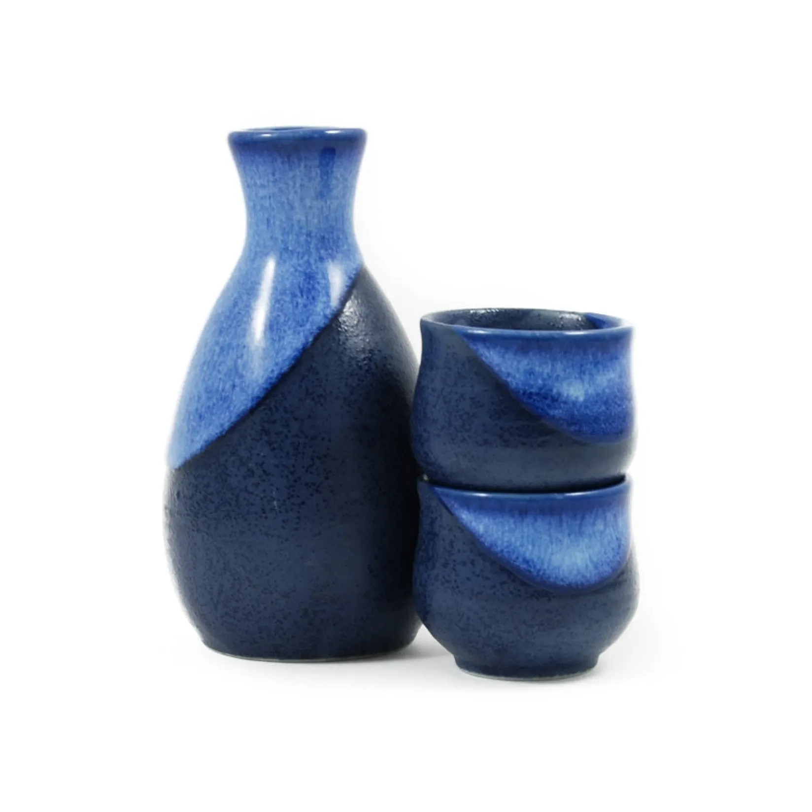 Hot Blue Sake Set Tableware Brands|Japanese Ingredients