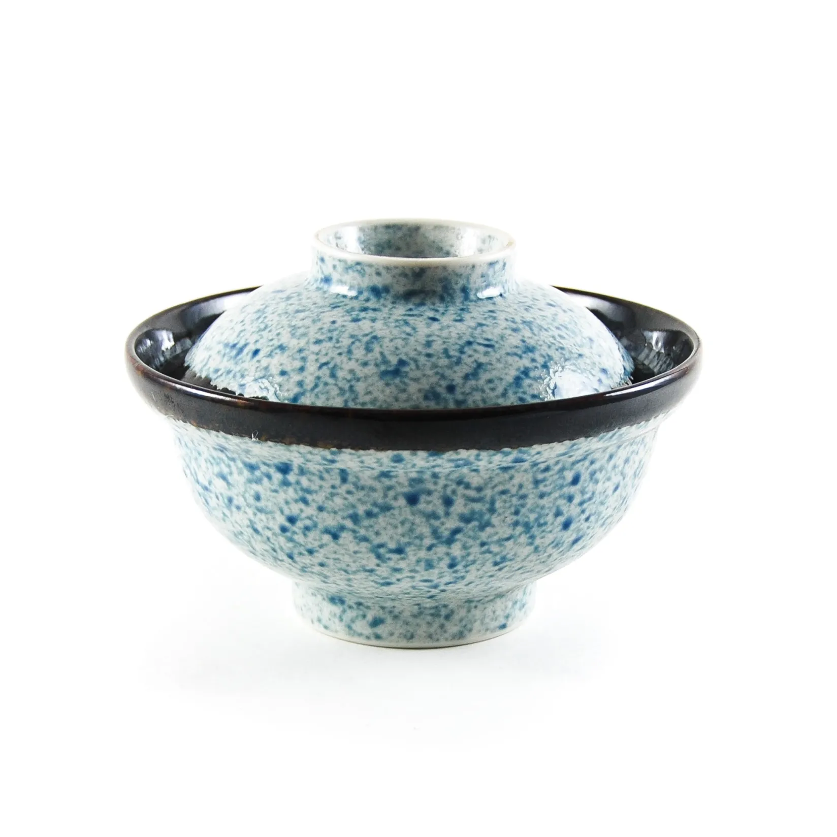 Blue Wave Covered Bowl, 15.7cm Tableware Brands|Japanese Ingredients