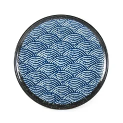 Sale Blue Wave Dinner Plate, 29cm Tableware Brands|Japanese Ingredients