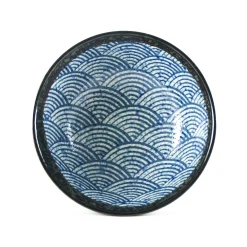 Discount Blue Wave Ramen Bowl, 21cm Japanese Ingredients|Japanese Tableware