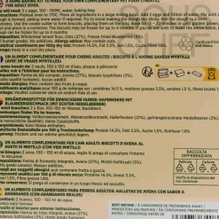 Blueberry & Oat Dog Biscuit Kit, 465g Tableware Brands