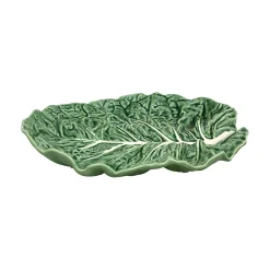 Outlet Cabbage Leaf Oval Platter Table Setting|Serveware