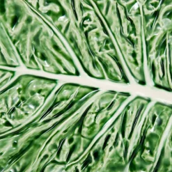 Outlet Cabbage Leaf Oval Platter Table Setting|Serveware