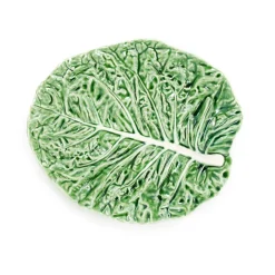 Outlet Cabbage Leaf Oval Platter Table Setting|Serveware