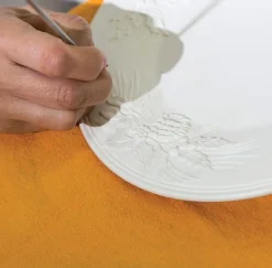 Outlet Cabbage Leaf Oval Platter Table Setting|Serveware