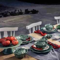 Hot White Cabbage Plate, 19cm Plates|Crockery & Dinnerware