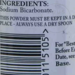 New Bicarbonate Of Soda, 100g Ingredients Brands|Made In The Uk