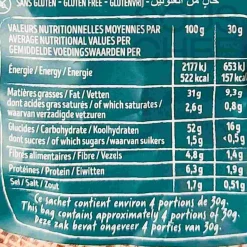 Clearance Bret's Bleu d'Auvergne DOP Blue Cheese Crisps, 125g Snacks|Ingredients Brands