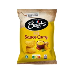 Sale Bret's Curry Crisps, 125g Snacks|Ingredients Brands