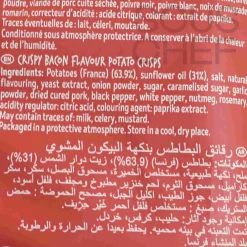 Clearance Bret's Grilled Bacon Crisps, 125g Snacks|Ingredients Brands