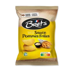 Bret's Pommes Frites Sauce Crisps, 125g Snacks|Ingredients Brands