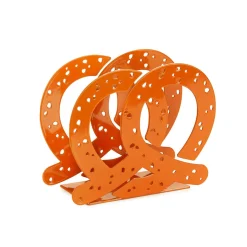 Clearance Brown Pretzel Metal Napkin Holder Tableware Brands