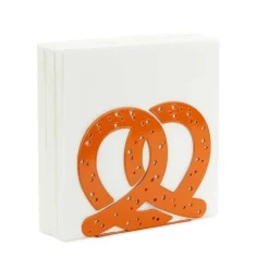 Clearance Brown Pretzel Metal Napkin Holder Tableware Brands