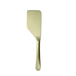 New Brushed Champagne Gold Semi-Hard Cheese Knife Cutlery|Tableware Brands