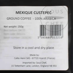 Clearance Ground Mexican Coffee from Custepec, 250g Ingredients Brands|Drinks