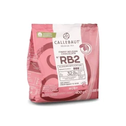 Clearance Ruby Chocolate Couverture, 400g French Ingredients|Chocolate & Sweets