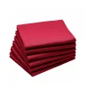 Outlet Cambrai Napkin Red, 45cm Tableware Brands|French Ingredients