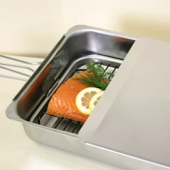 Hot Gourmet Mini Smoker, 18cm x 28cm Food Smokers|Bbq & Smoking