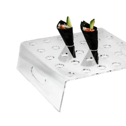 Clearance Canape Cone Tray With Handles for 30 cones Tableware Brands|Serveware