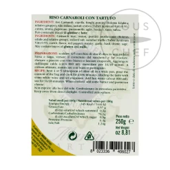 Carnaroli Risotto Rice With Truffle, 250g Italian Ingredients|Truffles