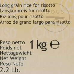New Arborio Risotto Rice, 1kg Ingredients Brands|Italian Ingredients