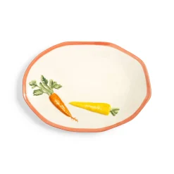 Best Carrot Ceramic Platter, 40cm Tableware Brands