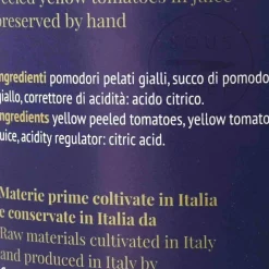 Clearance Peeled Yellow Tomatoes, 3kg Ingredients Brands|Italian Ingredients