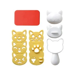 Best Cat Rice Mould Set Tableware Brands|Japanese Ingredients